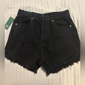 ❤️ BRAND NEW! Highest rise black Jean shorts